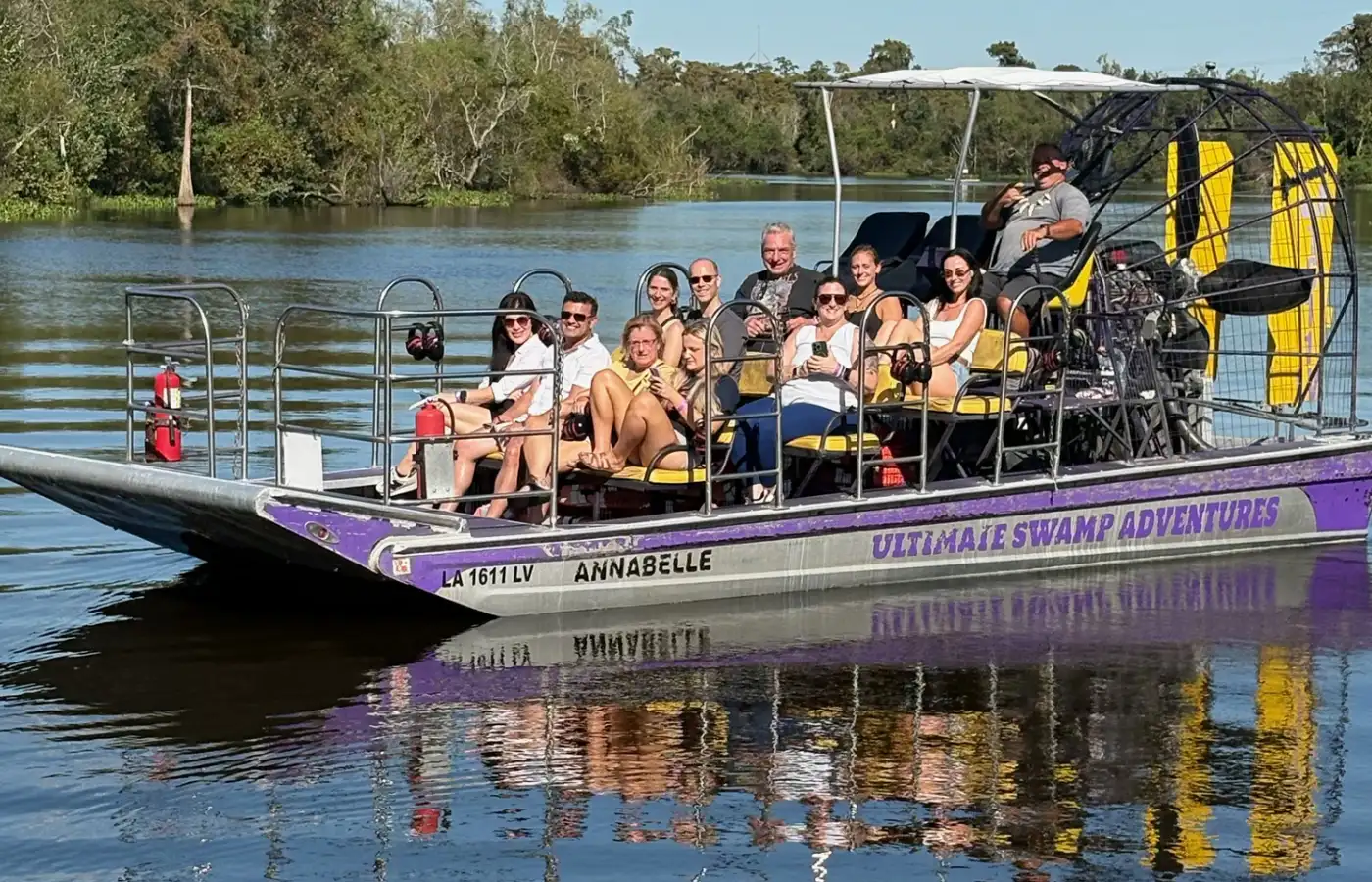How Many People Can Fit on a New Orleans Airboat Tour? Large Group Capacity Guide in New Orleans in New Orleans,